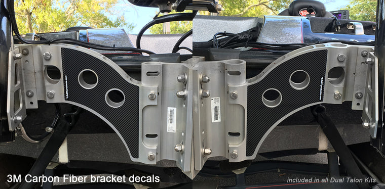 Carbon Fiber Bracket Decals